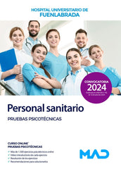 PRUEBAS PSICOTECNICAS PARA PERSONAL SANITARIO HOSPITAL FUEN | AA,VV | MAD | 9788414282175