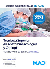 TECNICOA SUPERIOR ANATOMIA PATOLOGICA TEMARIO 2 GALICIA - 9788414282250