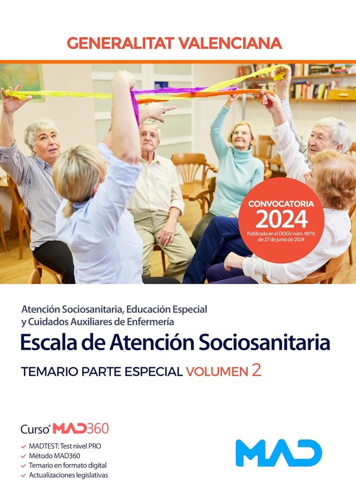 ESCALA ATENCION SOCIOSANITARIA C1 04 01 CUERPO ESPECIALISTA - 9788414284544 Imagen principal del producto