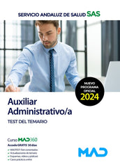 AUXILIAR ADMINISTRATIVO/A TEST DEL TEMARIO SAS | AA,VV | MAD | 9788414286852