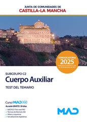 CUERPO AUXILIAR SUBGRUPO C2 TEST CASTILLA LA MANCHA | AA,VV | MAD | 9788414290941