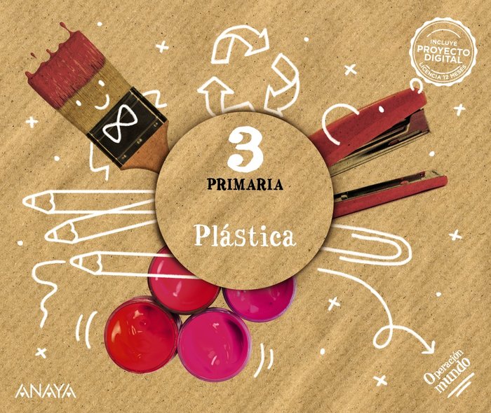 Plástica 3. | Varios autores | 9788414301463 (Anaya Texto) Imagen principal del producto