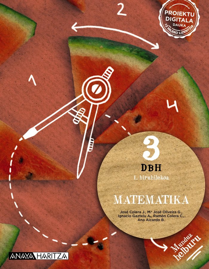 Matematika 3. | Varios autores | 9788414305966 (ANAYA TEXTO)