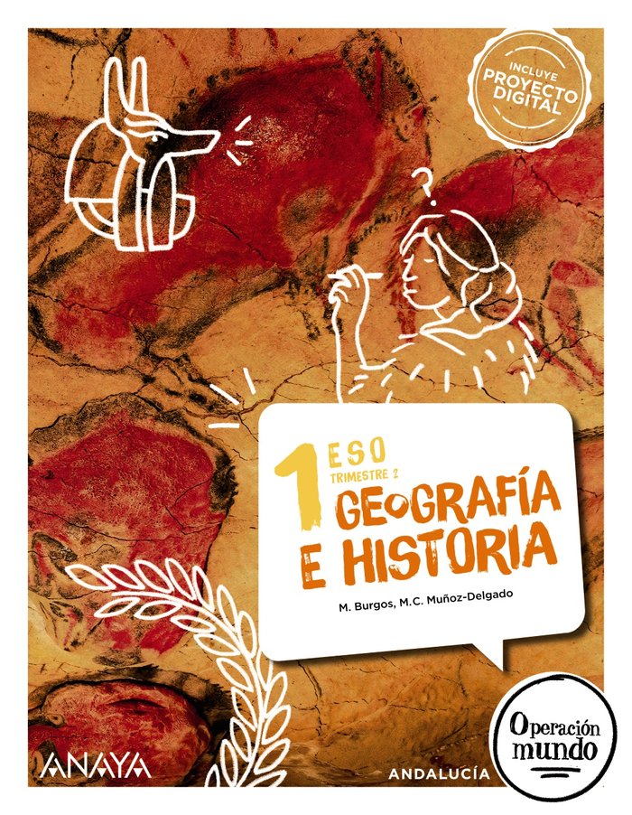 Geografía e Historia 1. (Trimestres) | Varios autores | 9788414307151 (ANAYA TEXTO)