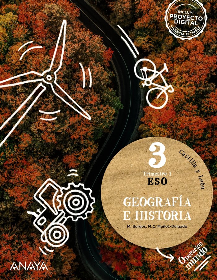 Geografía e Historia 3. | Varios autores | 9788414307908 (ANAYA TEXTO)