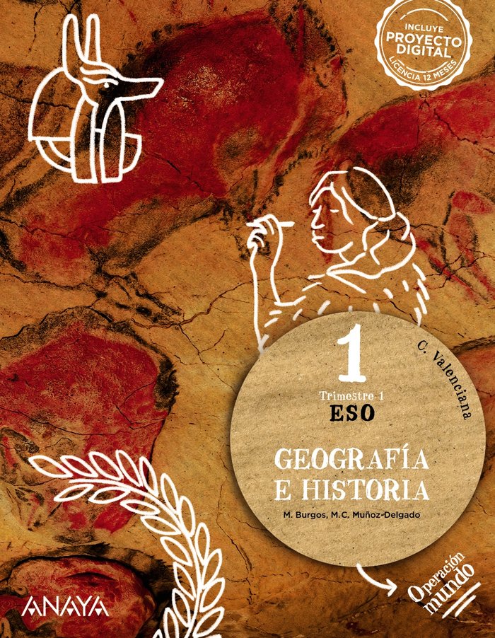 Geografía e Historia 1. | Varios autores | 9788414308622 (ANAYA TEXTO)