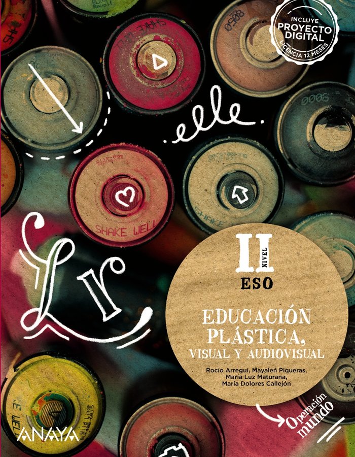 Educación Plástica, Visual y Audiovisual. Nivel II. (Opción no fungible) | Varios autores | 9788414309667 (ANAYA TEXTO)