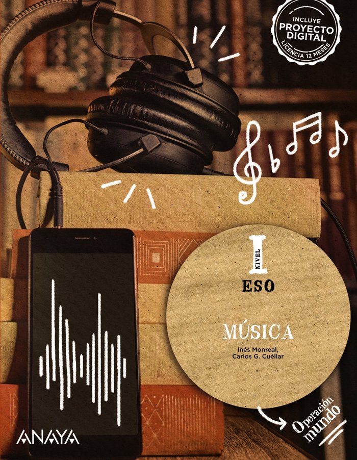 Música. Nivel I. | Varios autores | 9788414309803 (ANAYA TEXTO)
