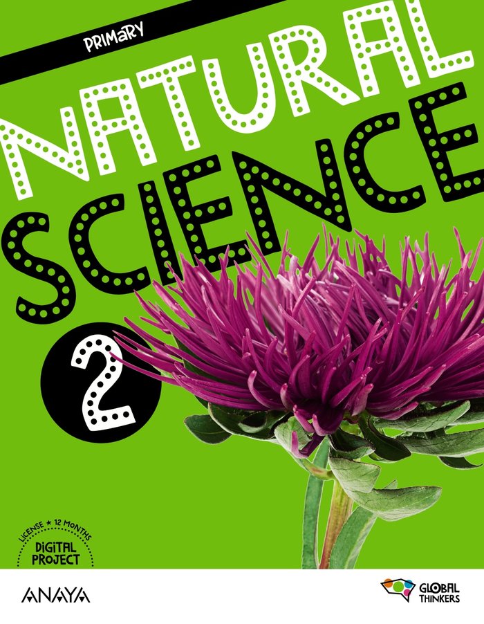 NATURAL SCIENCE 2º de Primaria ST GLOBAL THINKERS 22 | ANAYA EDUCACION | 9788414312162 (Anaya Texto) Imagen principal del producto