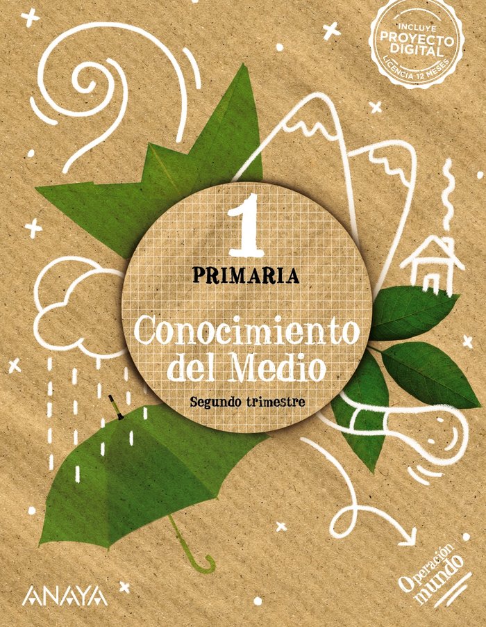 CONOCIMIENTO MEDIO 1oEP CUADRICULA OPERAC,MUNDO 22 | BUSTOS JIMENEZ, ANTONIO/CASCANTE MIGUELE | 9788414312971 (Anaya Texto)