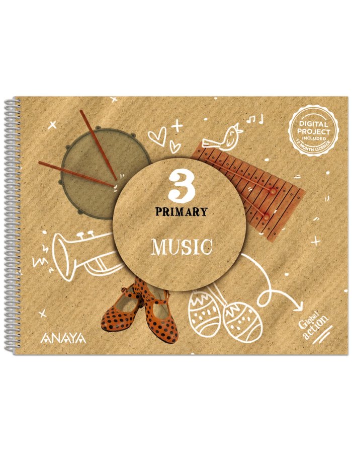 Music 3. Pupil's Book | Varios autores | 9788414313398 (Anaya Texto) Imagen principal del producto