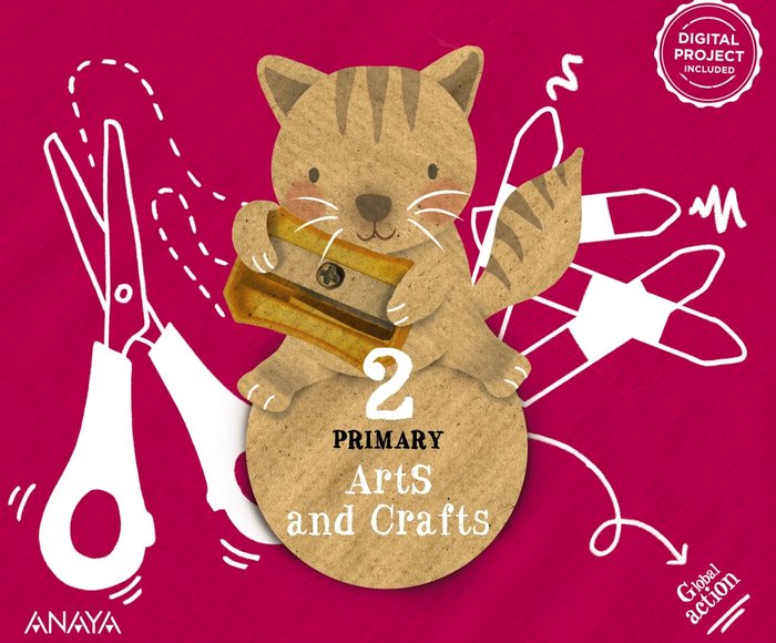 ARTS AND CRAFTS 2º de Primaria ST ANDALUCIA 23 | AA,VV | 9788414316320 (Anaya Texto)