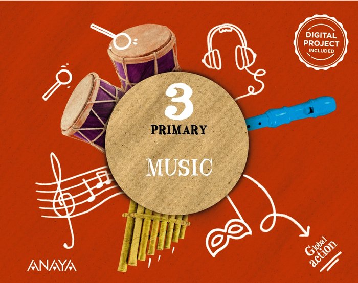 Music 3. Pupil's Book | Varios autores | 9788414316641 (Anaya Texto)