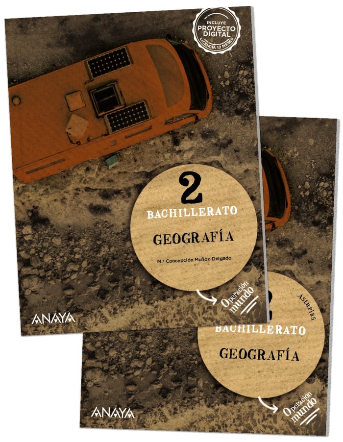 ✅ GEOGRAFIA 2ºBACH ASTURIAS + ADENDA 23 - 9788414317150