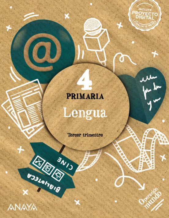 ✅ LENGUA 4º EDUCACION PRIMARIA VV.AA. ANAYA - 9788414319291 Imagen principal del producto