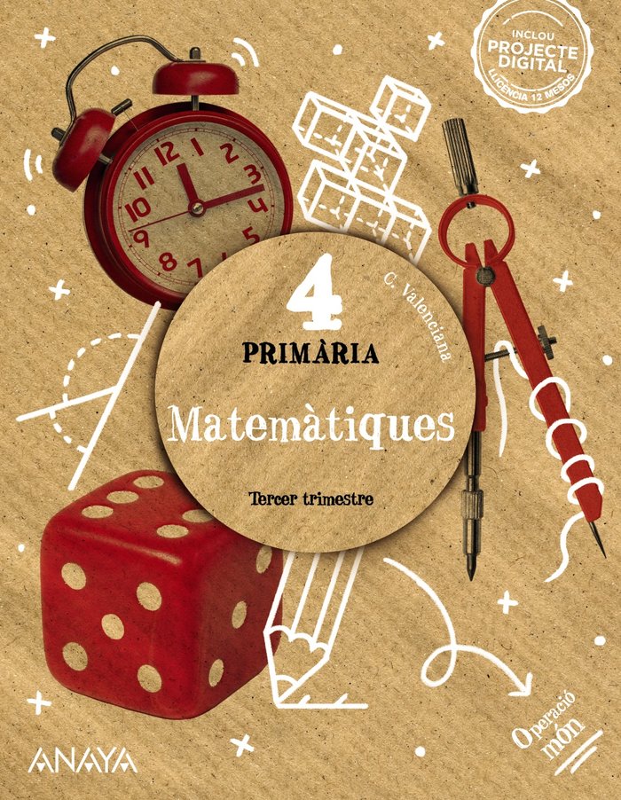 Matemàtiques 4 | Varios autores | 9788414319970 (Anaya Texto)