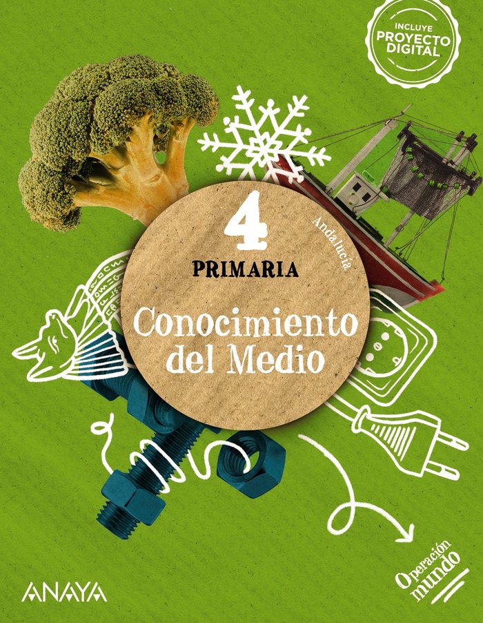 Conocimiento del Medio 4. | Varios autores | 9788414320259 (Anaya Texto) Imagen principal del producto
