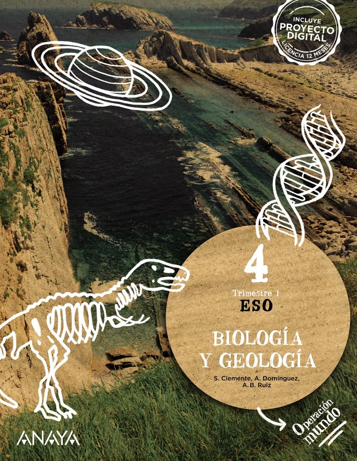 Biología y Geología 4 | Varios autores | 9788414320358 (ANAYA TEXTO)