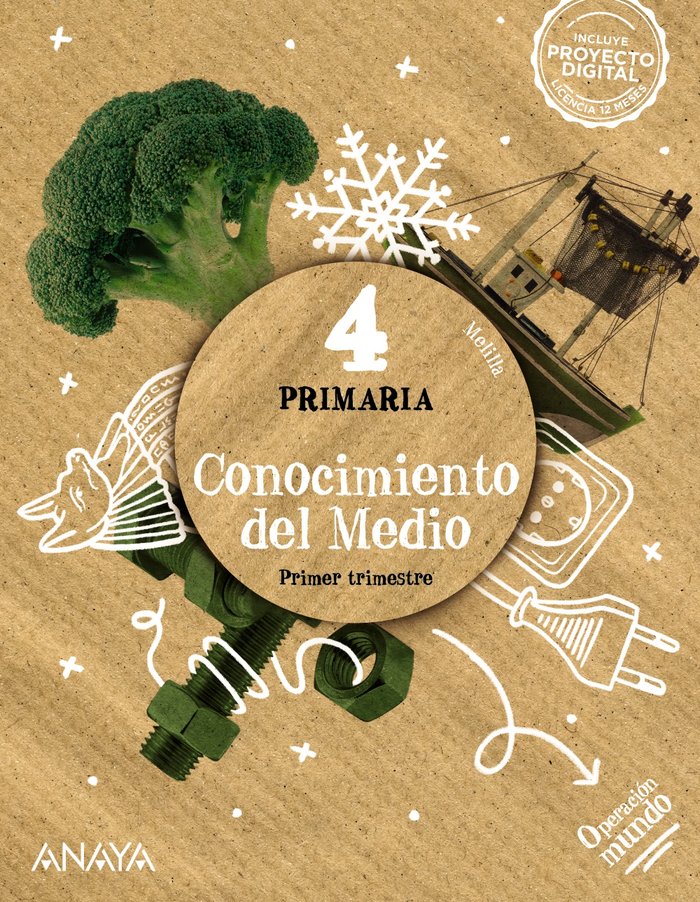 Conocimiento del medio 4. | Varios autores | 9788414320563 (Anaya Texto)