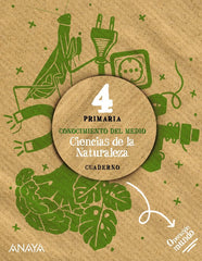 Ciencias de la Naturaleza 4. Cuaderno | Anaya Educación | 9788414320907 (Anaya Texto)
