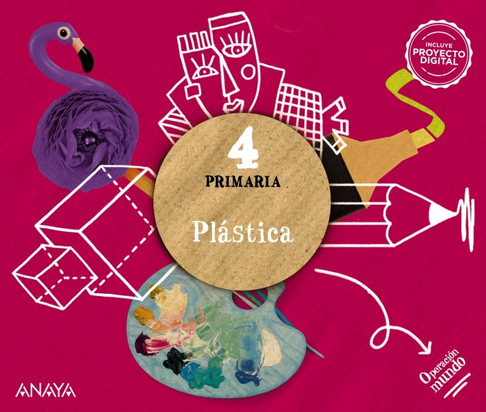 Plástica 4 | Varios autores | 9788414321379 (Anaya Texto) Imagen principal del producto