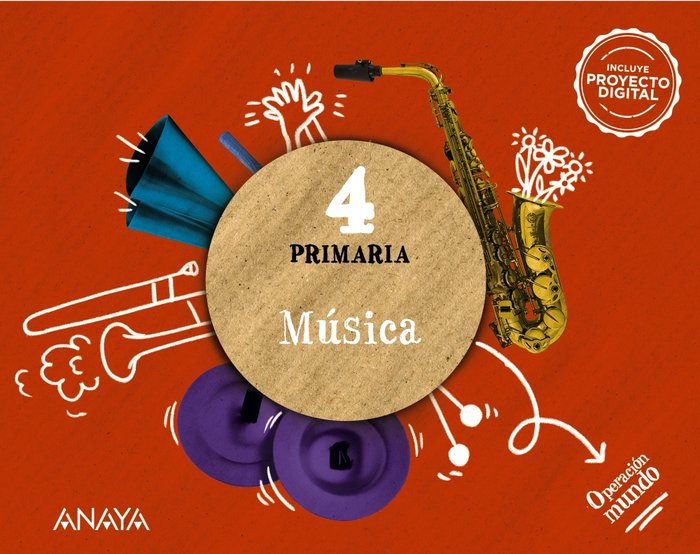 Música 4 | Varios autores | 9788414321492 (Anaya Texto)