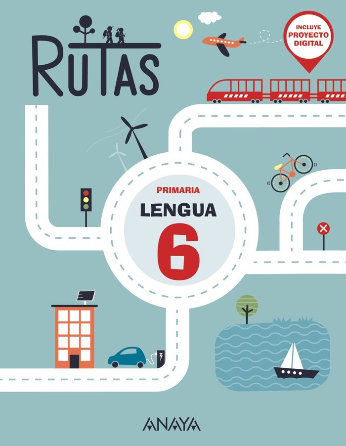 Lengua 6. RUTAS | Varios autores | 9788414321911 (Anaya Texto)