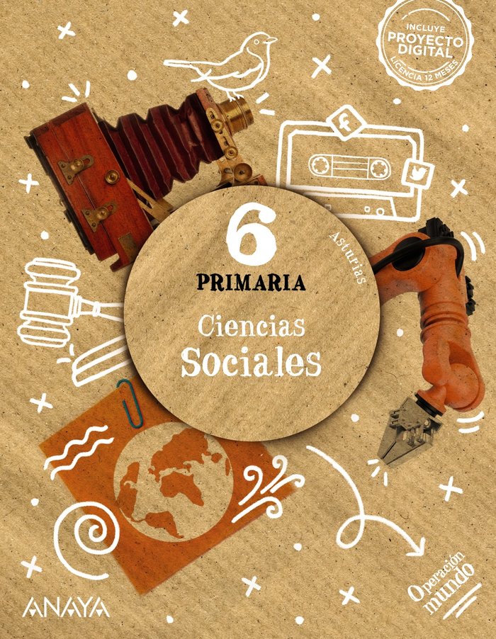 Ciencias Sociales 6. | Varios autores | 9788414323533 (Anaya Texto)