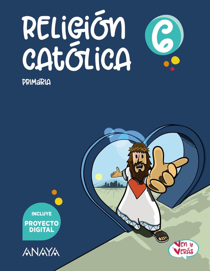 Religión Católica 6 | Varios autores | 9788414324172 (Anaya Texto)