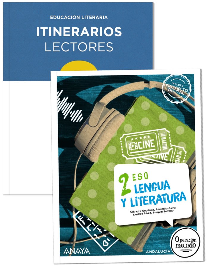 Lengua y Literatura 2. + Itinerarios lectores | Varios autores | 9788414324479 (ANAYA TEXTO) Imagen principal del producto