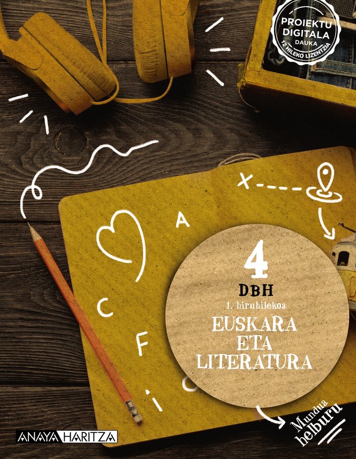 Euskara 4 | Anaya Educación | 9788414324912 (ANAYA TEXTO)