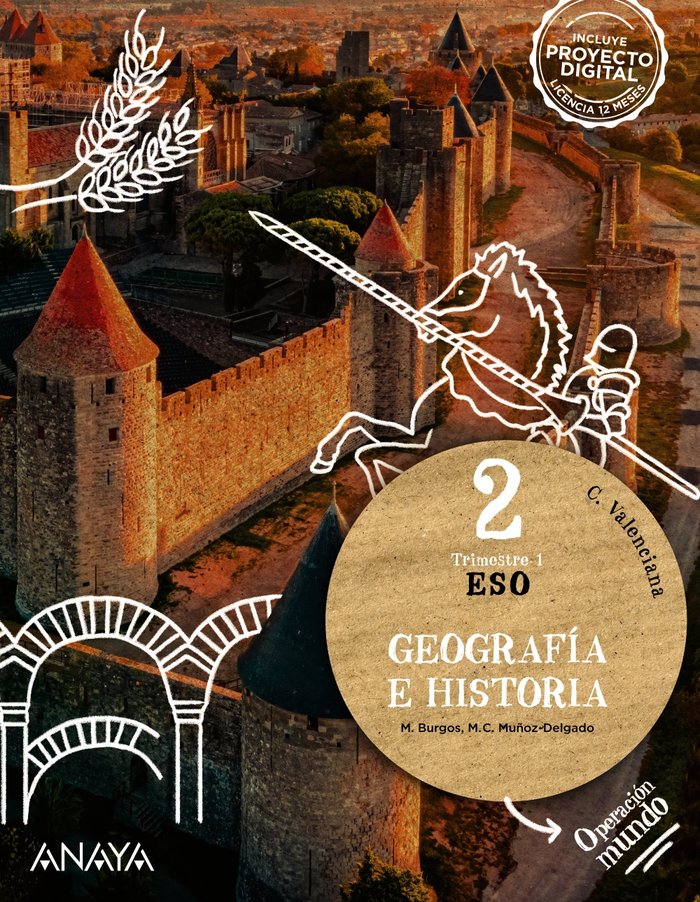 Geografía e Historia 2 | Varios autores | 9788414327593 (ANAYA TEXTO)