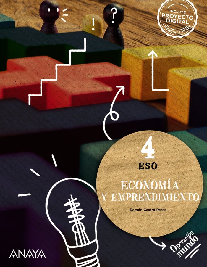 Economía y emprendimiento 4. | Varios autores | 9788414329177 (ANAYA TEXTO)