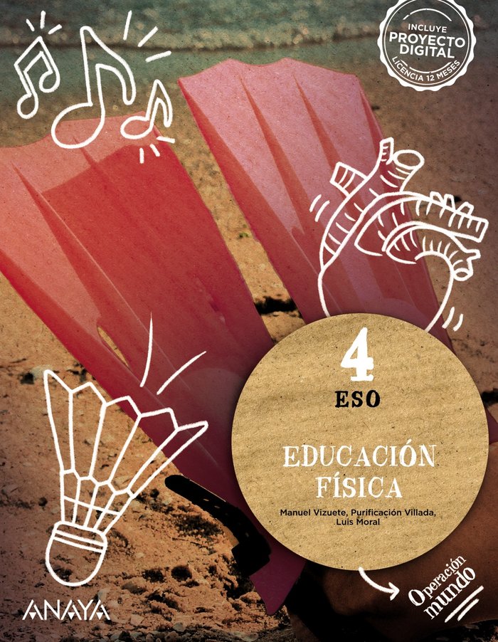 Educación Física 4 | Varios autores | 9788414329290 (ANAYA TEXTO) Imagen principal del producto