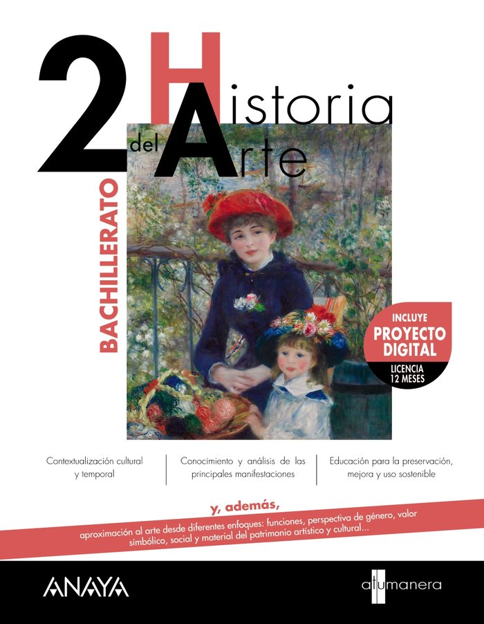 ✅ HISTORIA DEL ARTE 2ºBACH 23 A TU MANERA - 9788414330135 Imagen principal del producto