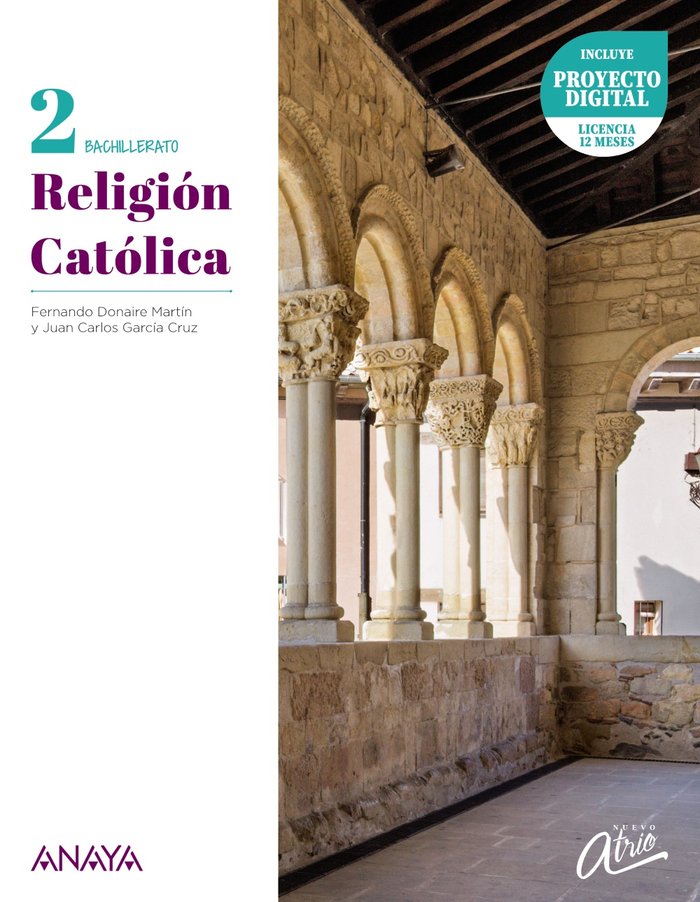 ✅ RELIGION CATOLICA 2ºBACH 23 NUEVO ATRIO - 9788414330197