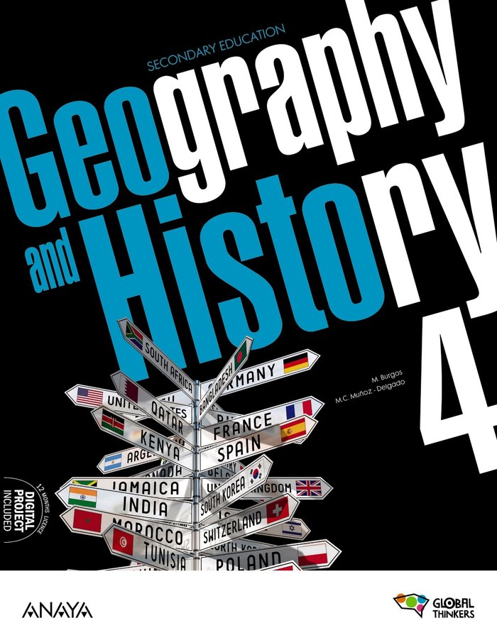 Geography and History 4. Student's Book | Varios autores | 9788414331767 (ANAYA TEXTO) Imagen principal del producto