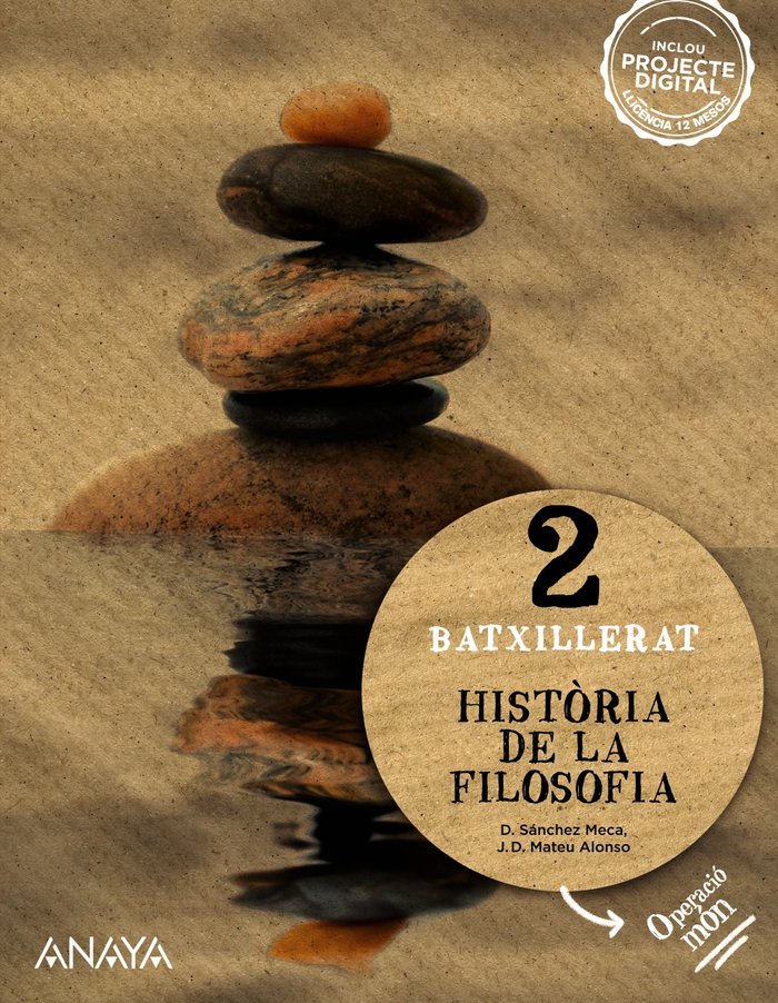 ✅ HISTORIA FILOSOFIA 2ºBACH VALENCIA OPERAC,MUNDO 23 - 9788414336113