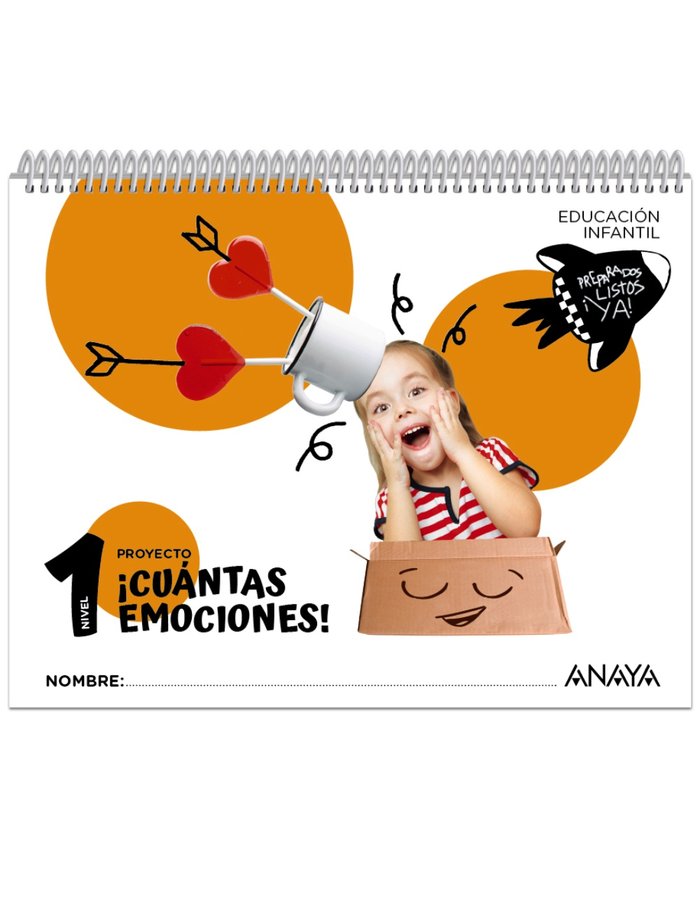 CUANTAS EMOCIONES NIVEL 1 24 | Varios Autores | 9788414337356 (Anaya Texto) Imagen principal del producto