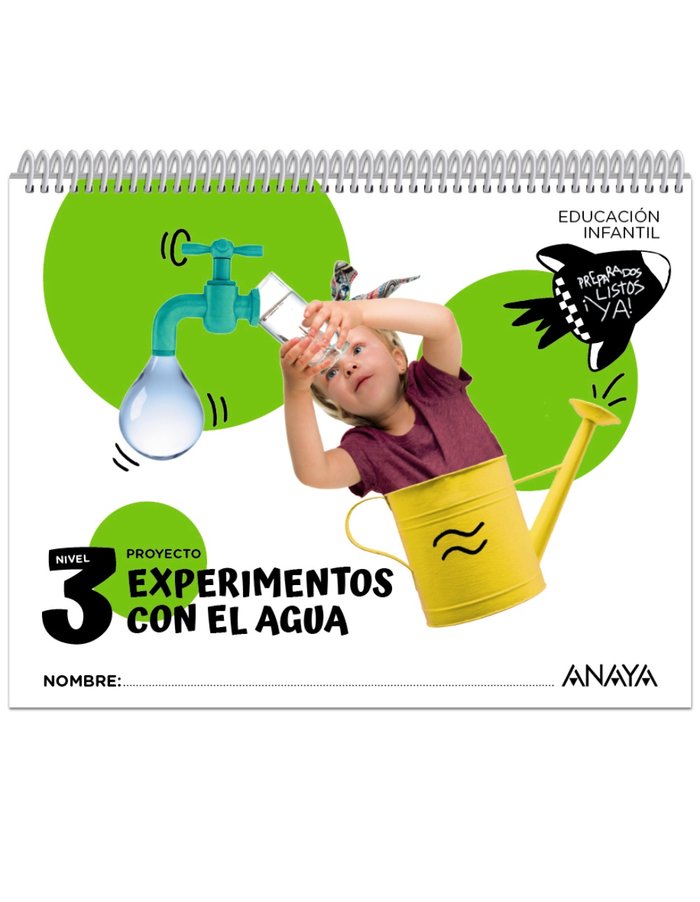EXPERIMENTOS CON EL AGUA NIVEL 3 24 | AAVV | 9788414337738 (Anaya Texto) Imagen principal del producto