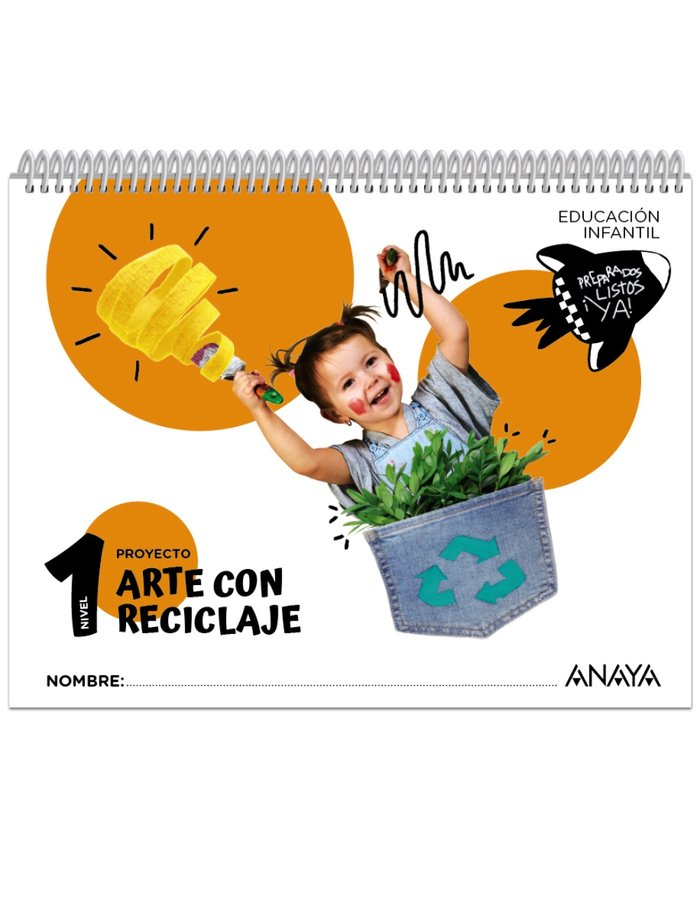 ARTE CON RECICLAJE NIVEL 1 24 | Varios Autores | 9788414337806 (Anaya Texto)