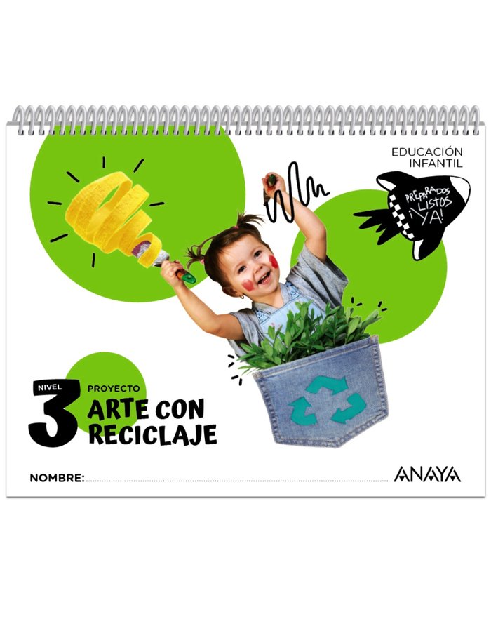 ARTE CON RECICLAJE NIVEL 3 24 | AAVV | 9788414337820 (Anaya Texto) Imagen principal del producto