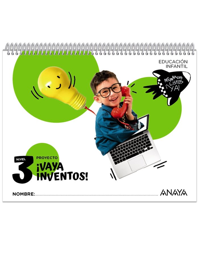 VAYA INVENTOS NIVEL 3 24 | AA,VV | 9788414337912 (Anaya Texto) Imagen principal del producto