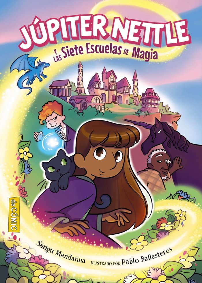 JUPITER NETTLE Y LAS SIETE ESCUELAS DE MAGIA | Mandanna, Sangu | 9788414342558 (Anaya infantil y juvenil)