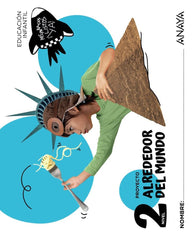 ALREDEDOR DEL MUNDO NIVEL 2 4 AÑOS 25 | ANAYA EDUCACION | 9788414344002 (Anaya Texto)