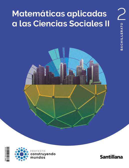 ✅ MATEMATICAS C,SOCIALES 2ºBACH 23 CONSTRUYENDO MUNDOS - 9788414402139