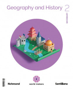 ✅ GEOGRAPHY & HISTORY 2º ESO WM ED 2023 (edición en inglés) VV.AA. SANTILLANA - 9788414402290