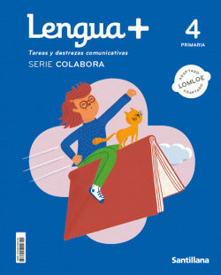 Lengua + 4ºprimaria Colabora 2 | SANTILLANA | 9788414402740 Imagen principal del producto
