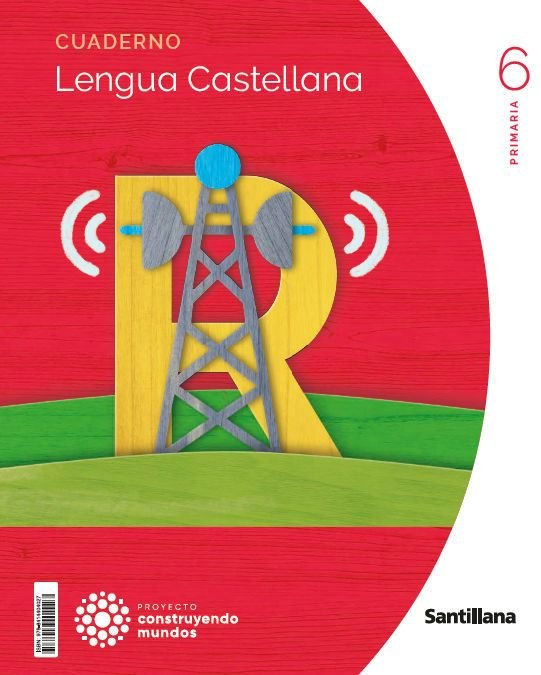 CUADERNO LENGUA 1 VOLUMEN 6 PRIMARIA CONSTRUYENDO MUNDOS | Varios autores | 9788414404027 (Santillana) Imagen principal del producto