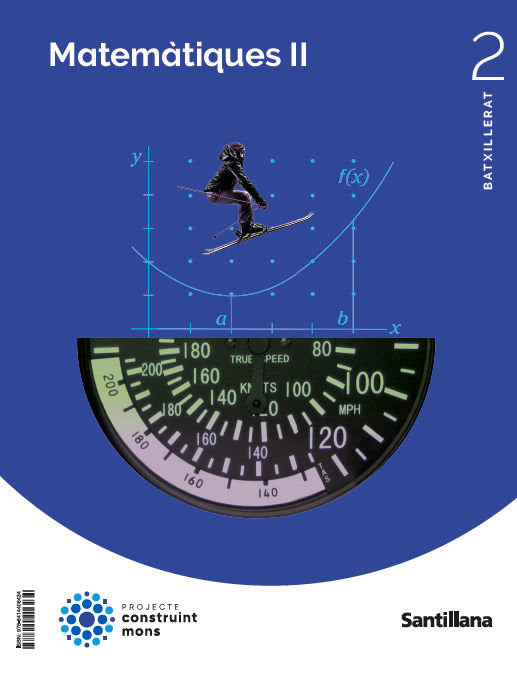 ✅ MATEMATICAS 2ºBACH MEDITERRANEO CATALAN 23 CONSTRUY,MUNDOS - 9788414406434